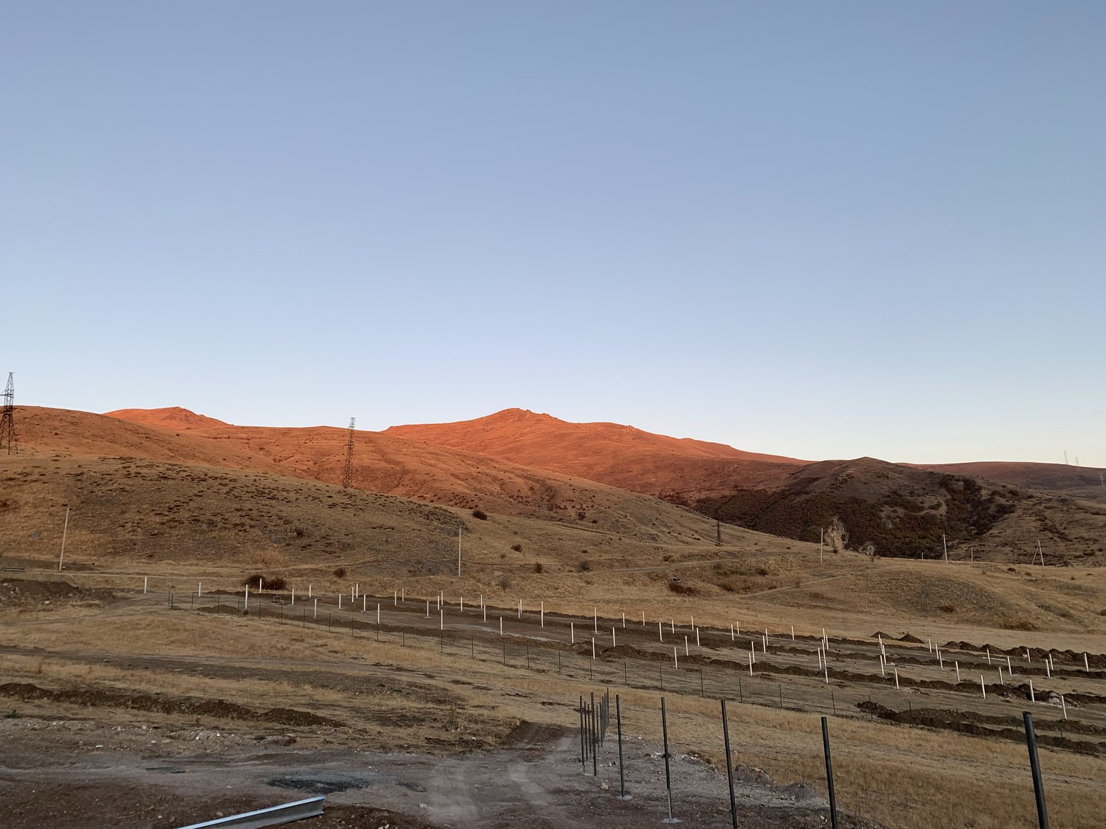 Areg 1 construction site, June 2021