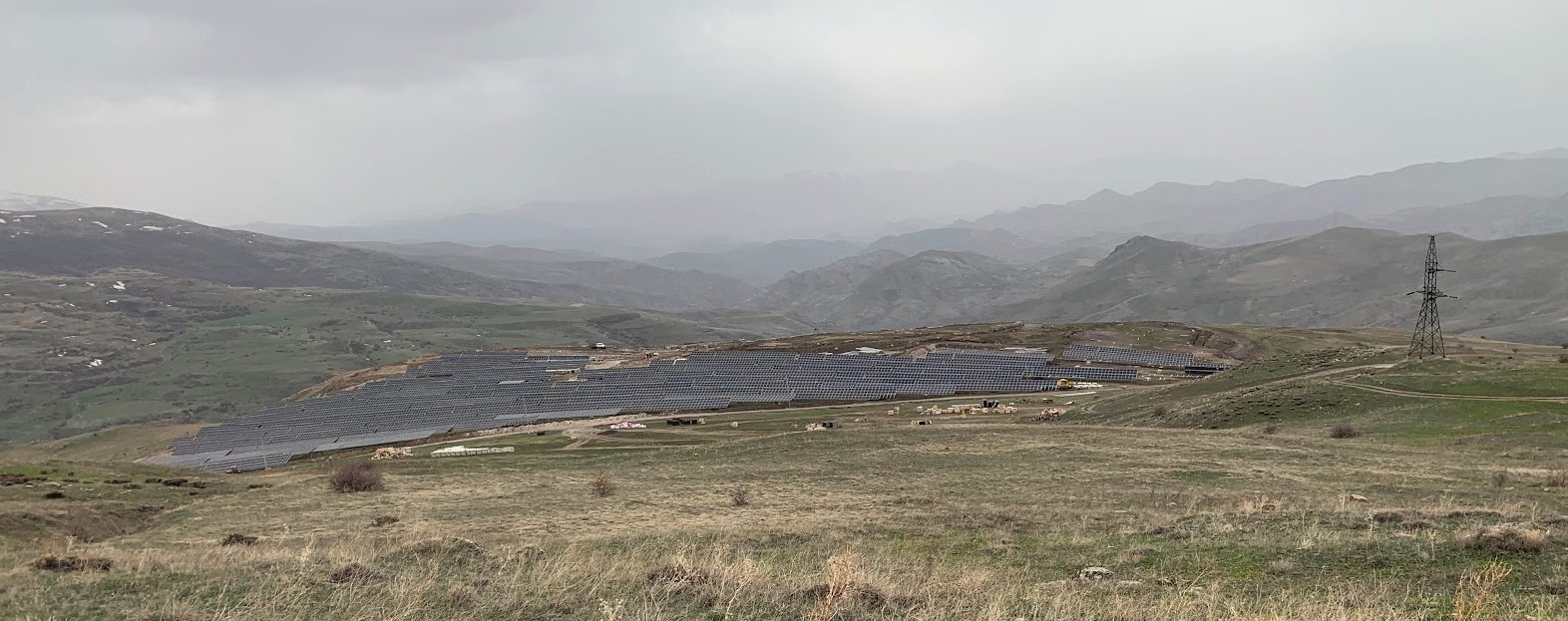 Areg 1 panorama, July 2022 — connected to the grid