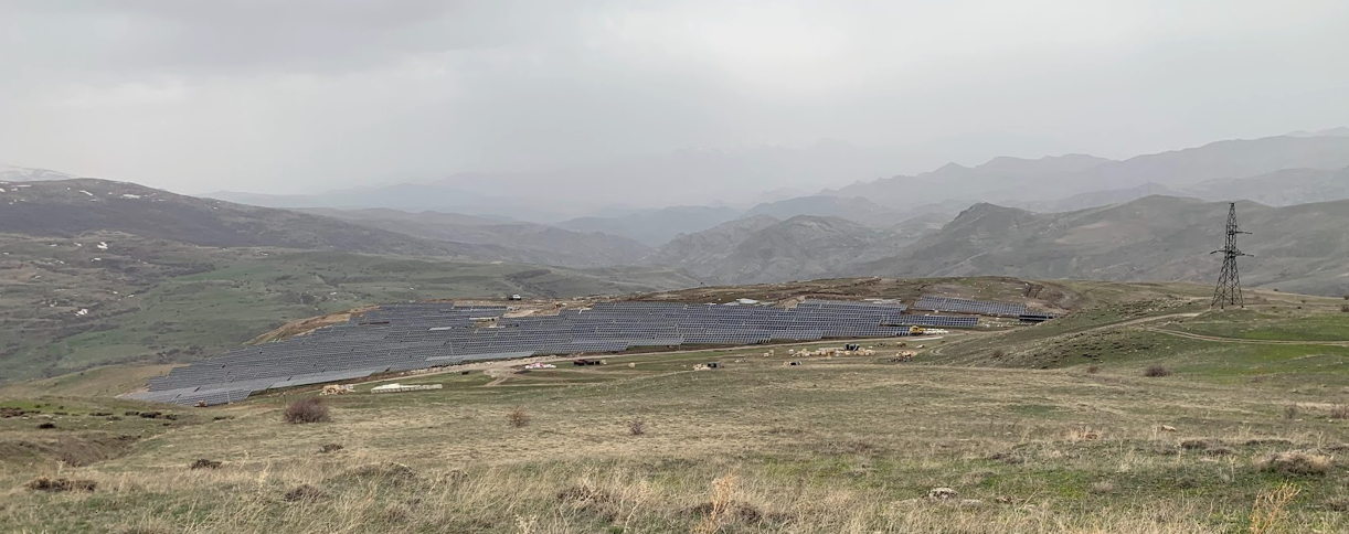 Areg 1 construction is finished, and it is now connected to the grid