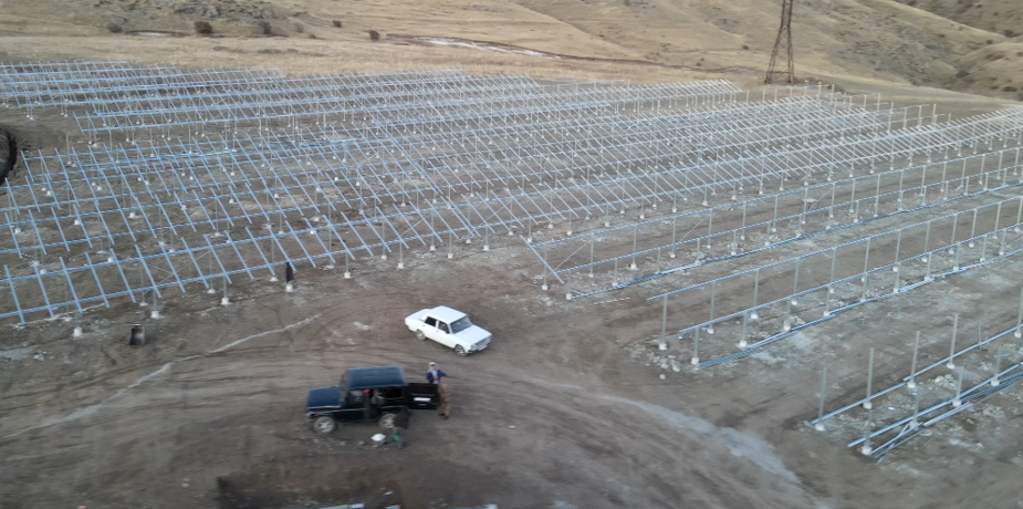Construction works of Areg 2 are in progress